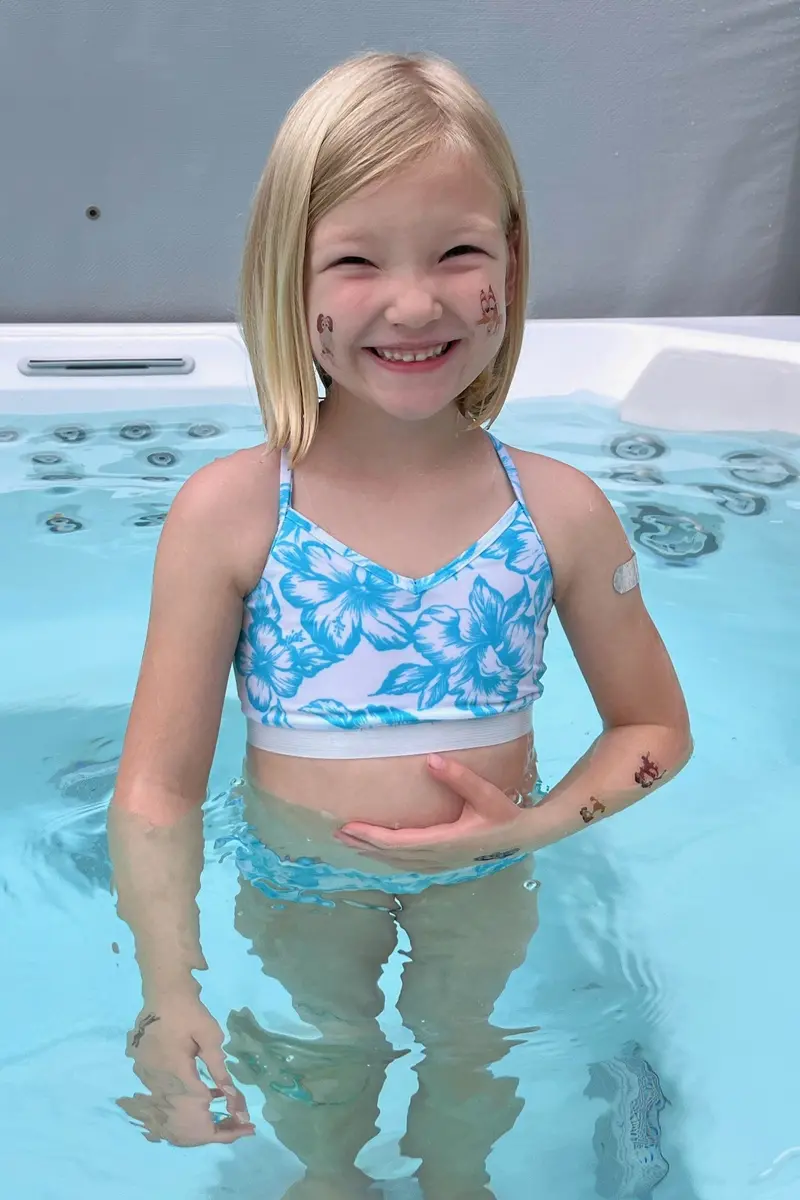 Waves & Wild Children's Olympia Sports Top - Printed Copy Shop (+£5.00) 1