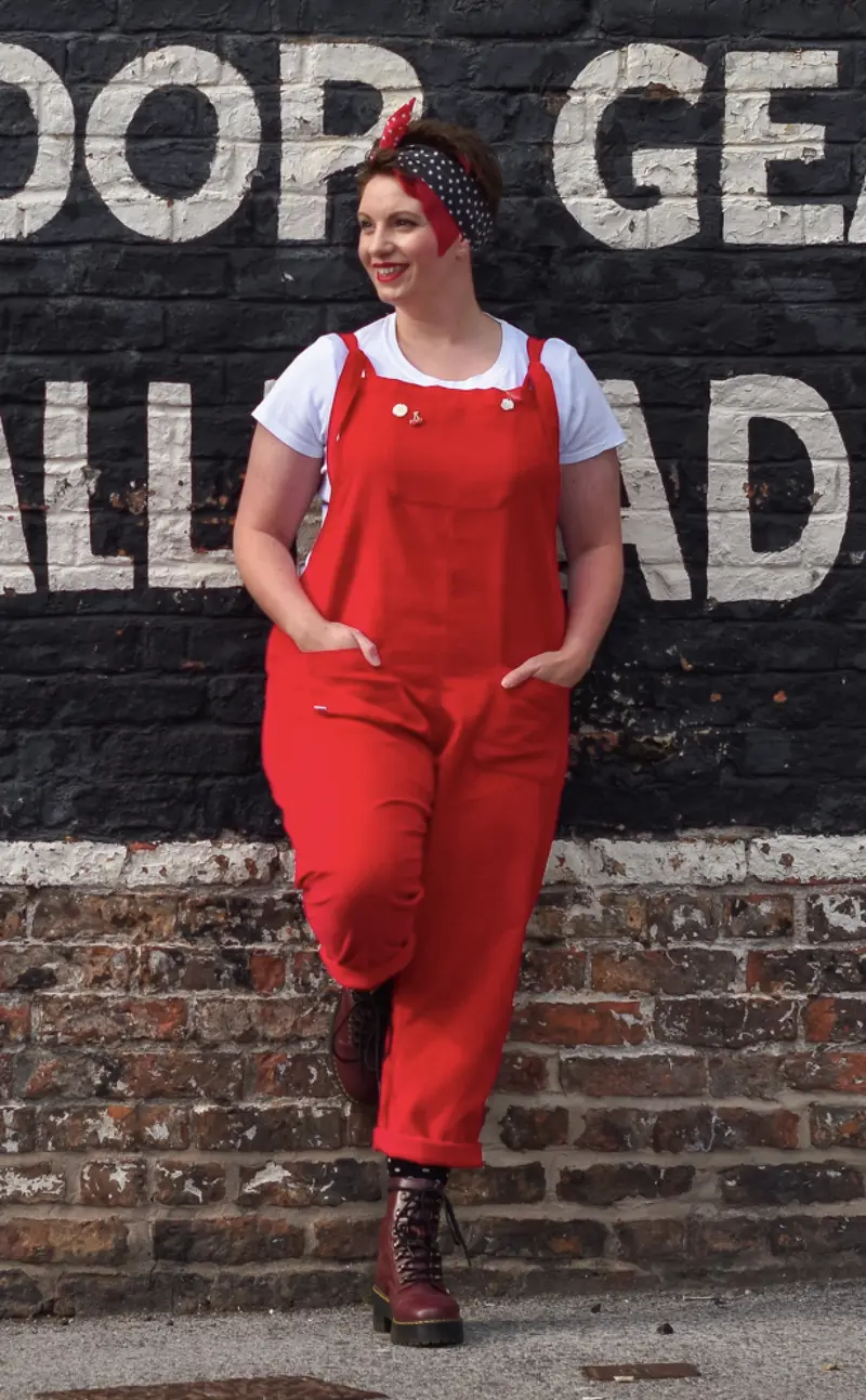 Waves & Wild Heyday Dungarees - Printed Copy Shop (+£7.00) 1
