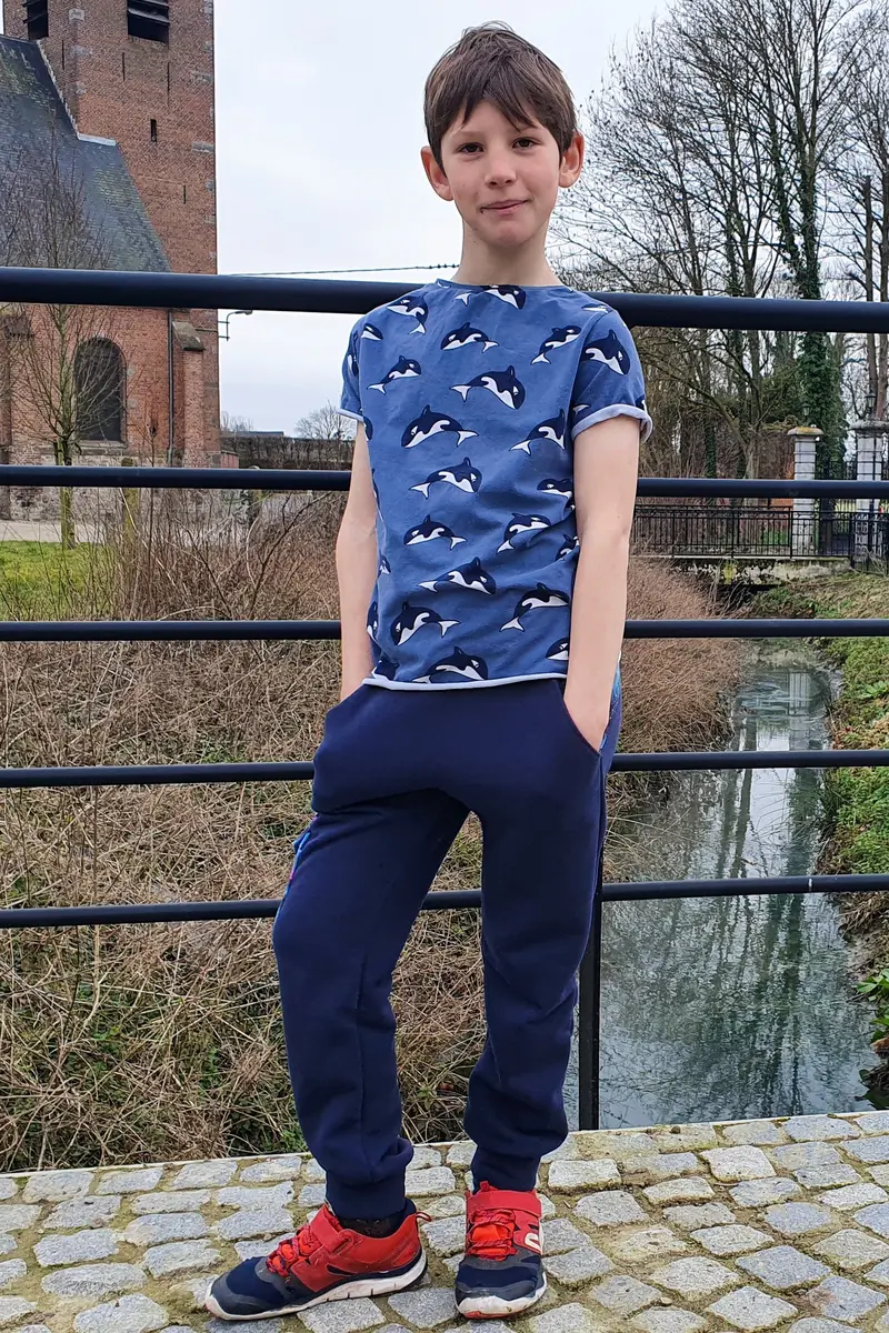 Waves & Wild Teen Boys' Field Trip Joggers - Printed Copy Shop (+£7.00) 1