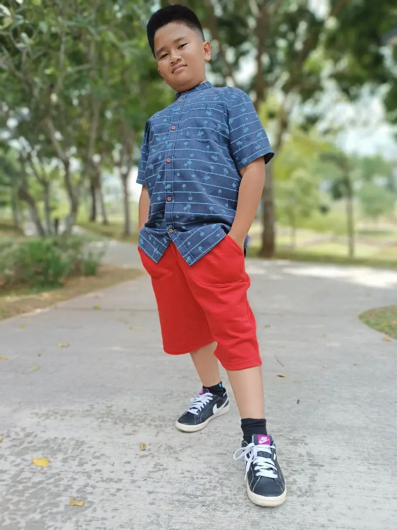 Waves & Wild Teen Boys' Shoreline Shorts - Printed Copy Shop (+£5.00) 1