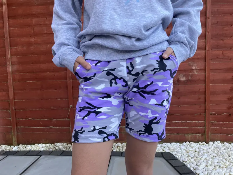 Waves & Wild Teen Girls' Shoreline Shorts - Printed Copy Shop (+£5.00) 1