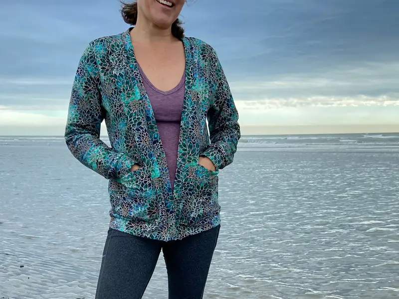 Waves & Wild Women's Salt Air Cardigan - Printed Copy Shop (+£7.00) 1
