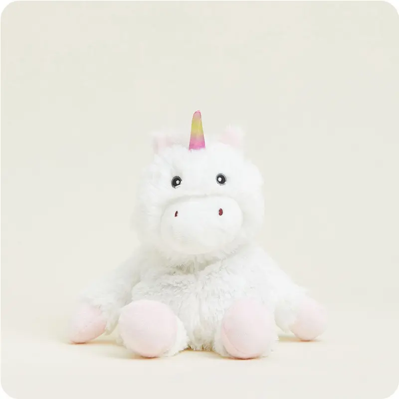White Unicorn Warmies Junior 1