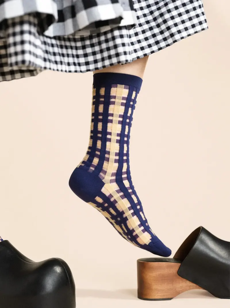 Wonka Sheer Crew Blue 1