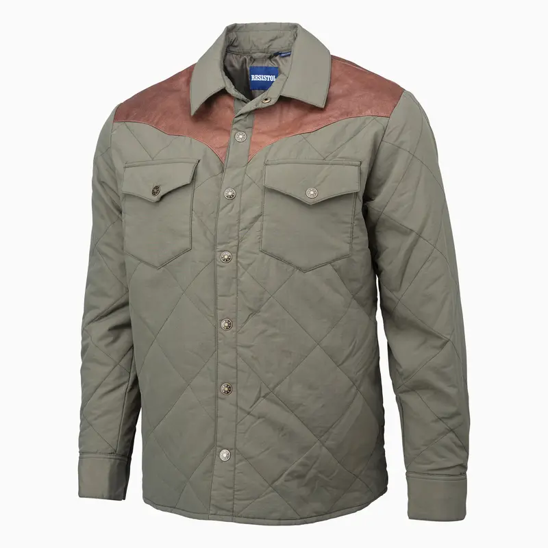 Work Shirt Jacket - Moss Green 1