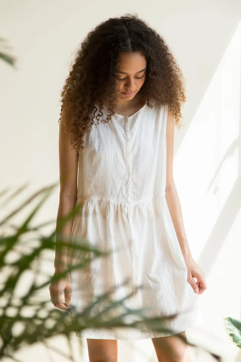 Workshop Ellie Button Up Shirt And Smock - Printed Copy Shop (+£7.00) 1