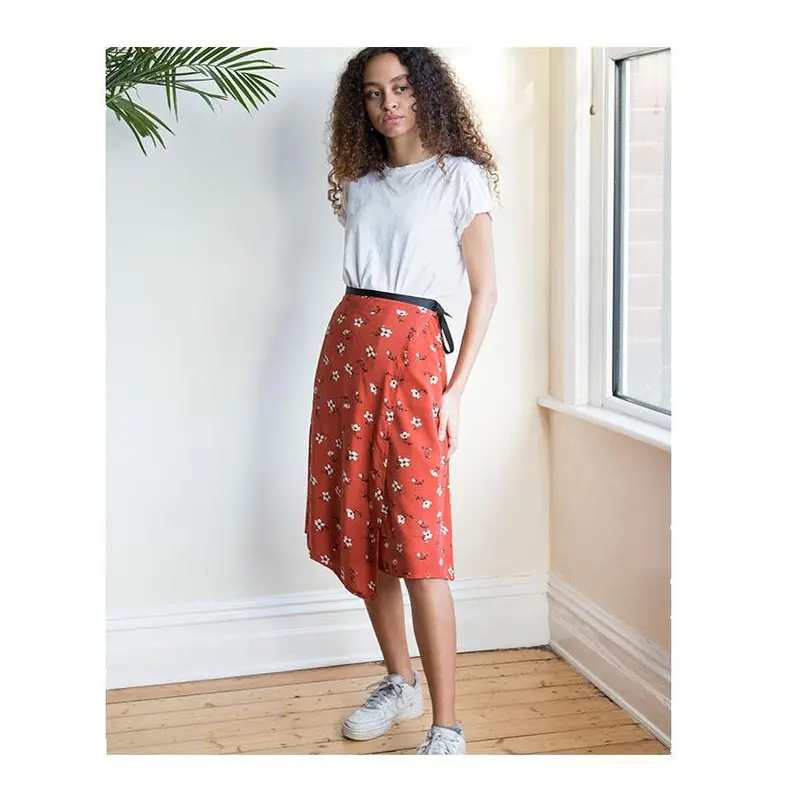 Workshop Sarah Wraparound Skirt - Printed Copy Shop (+£7.00) 1