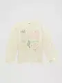 Wrangler Girl's Graphic Puff Sleeve Pullover 1