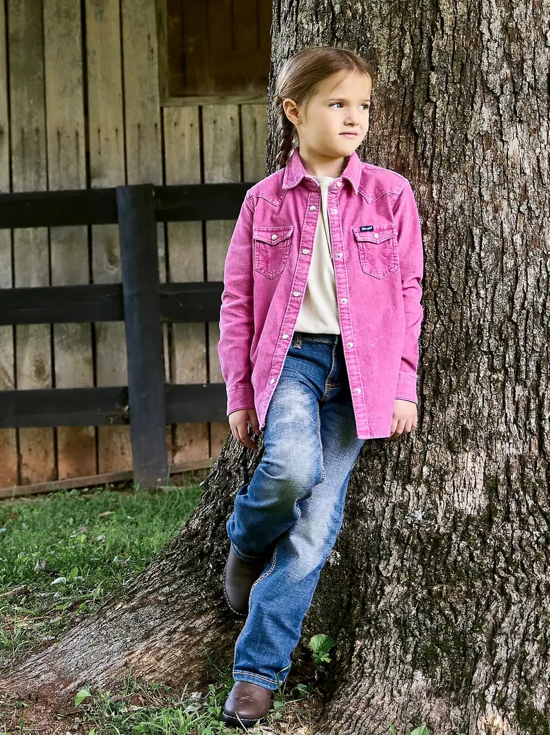 Wrangler Girls Retro Bootcut Jean 1