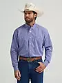 Wrangler Men's George Strait Long-Sleeve Button Down Two Pocket Shirt 1