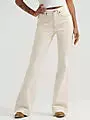 Wrangler Women's Retro Bailey High Rise Colorwash Trouser Jean 1