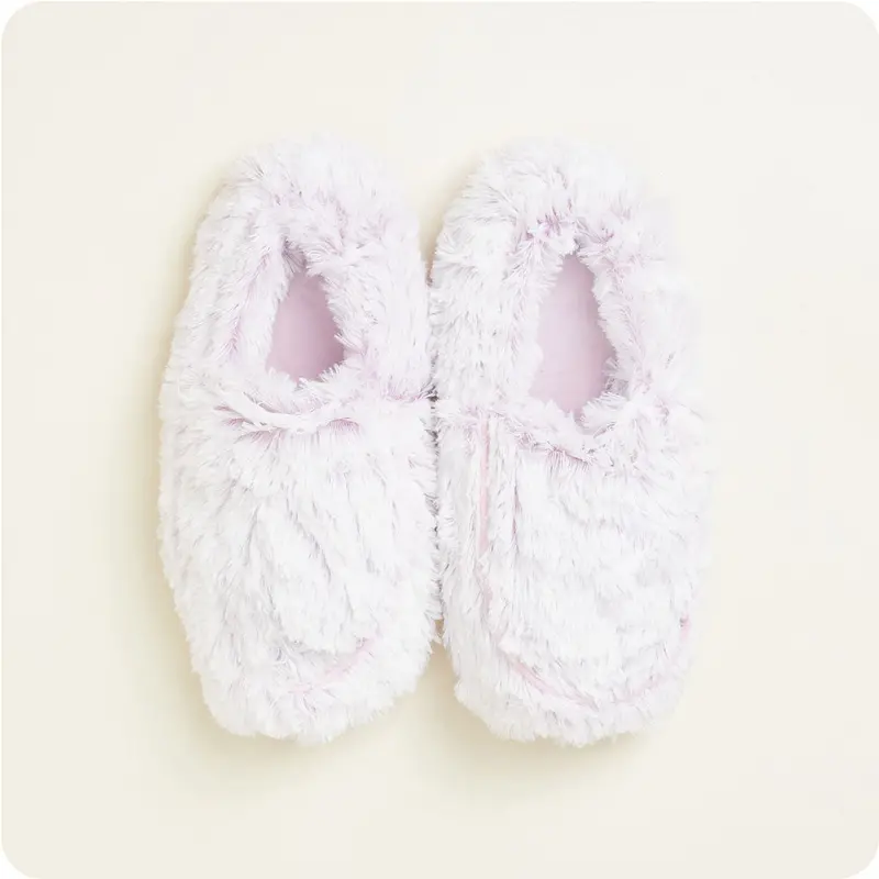 Xl Marshmallow Lavender Slippers Warmies 1