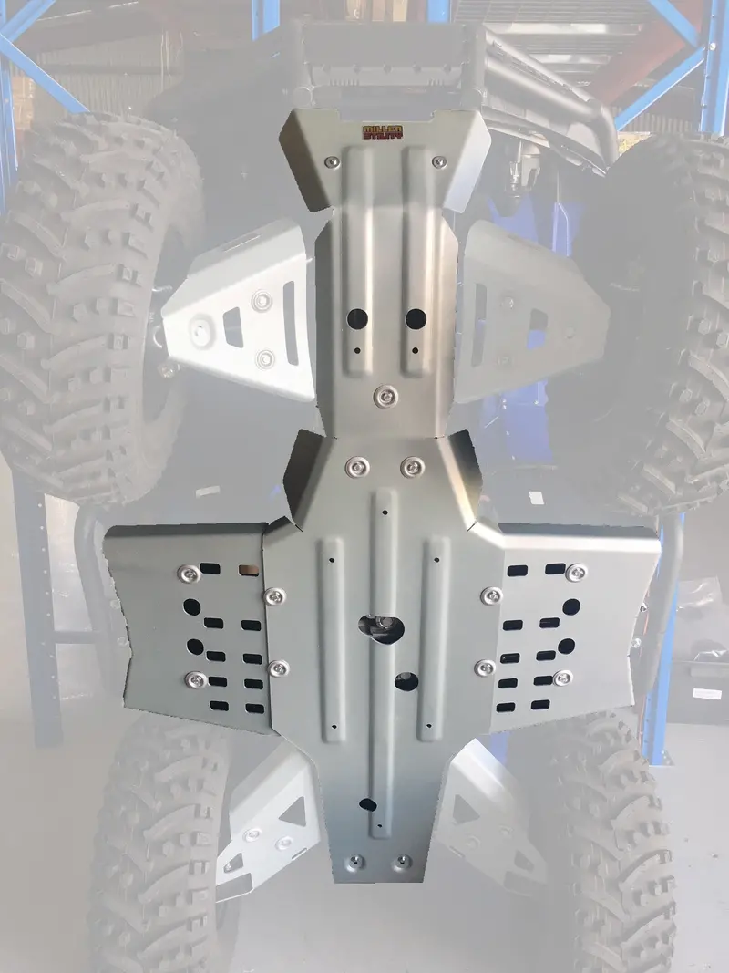 Yamaha Kodiak 450 Irs Alloy Central Skid Plate 1