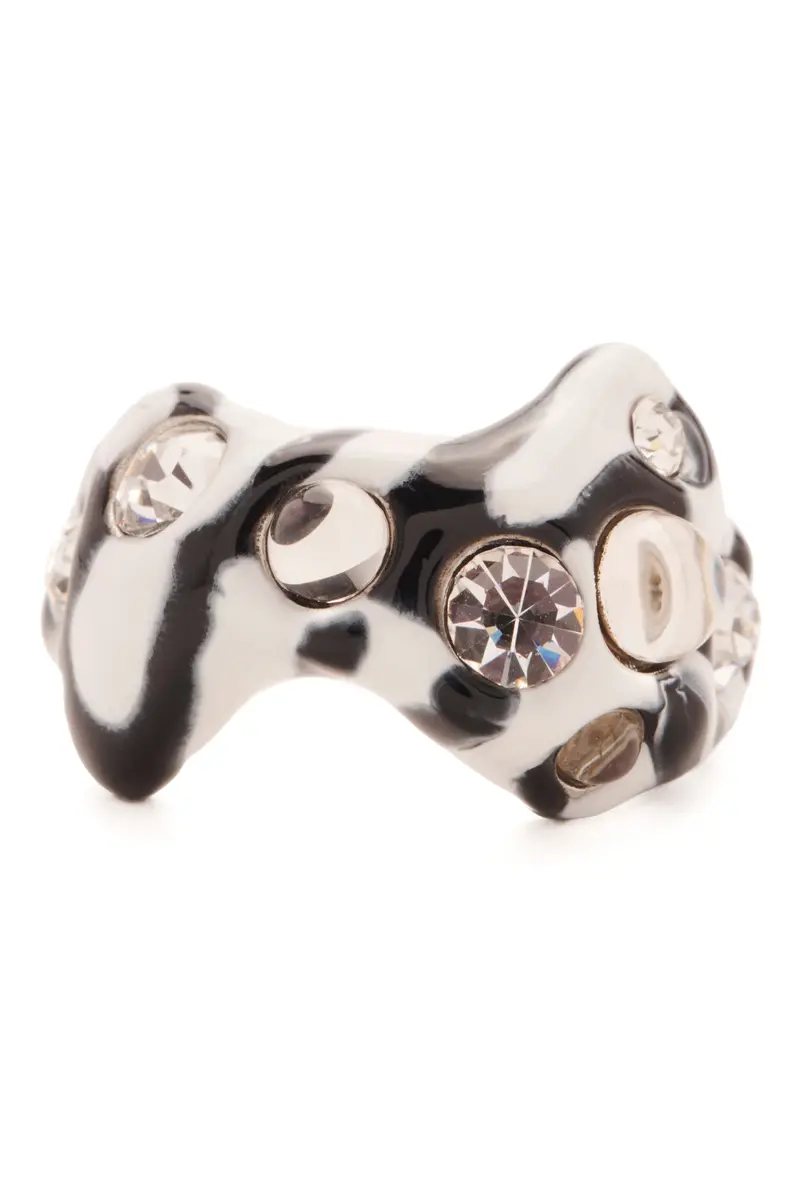 Zebra Stripe Bat Ring 1