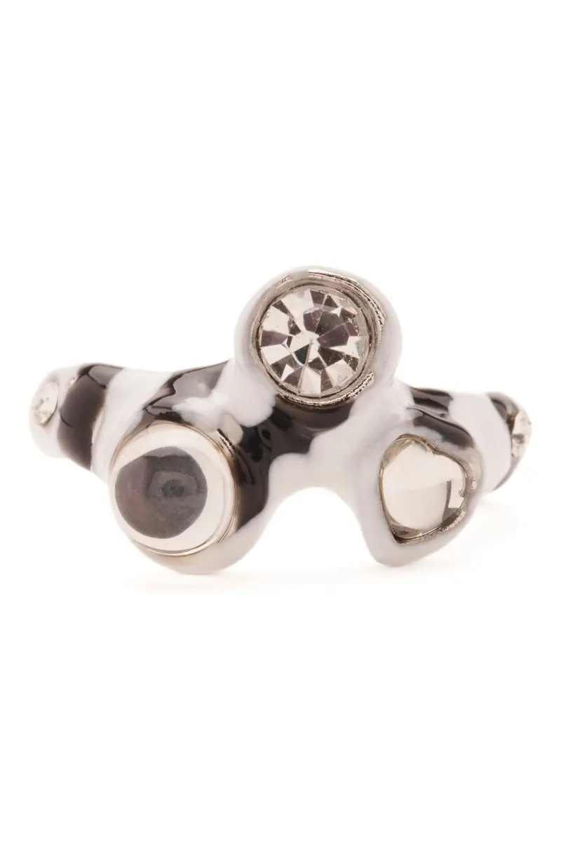 Zebra Stripe Florence Ring 1