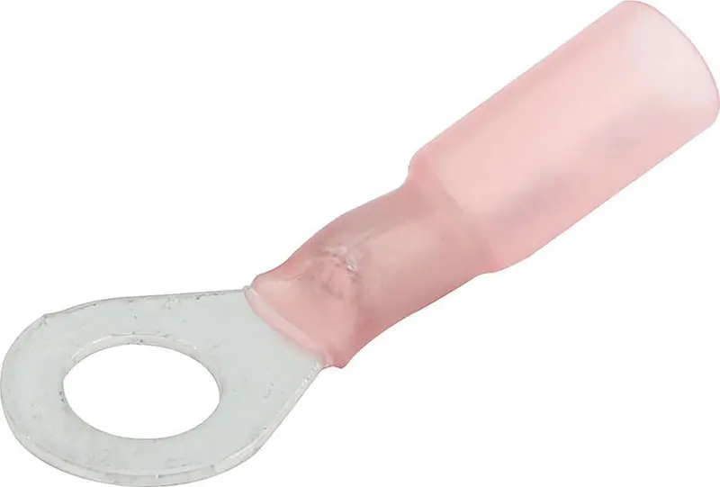 Allstar Performance 76064 Heat-Shrink Ring Terminal Pack – 10 Pieces, 22–18 Awg 1