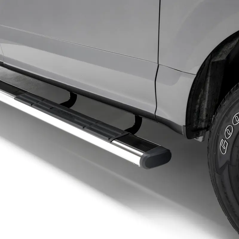 Aries Polished Stainless Steel Oval Side Bars – 6X75 Inch For Ford Expedition 1