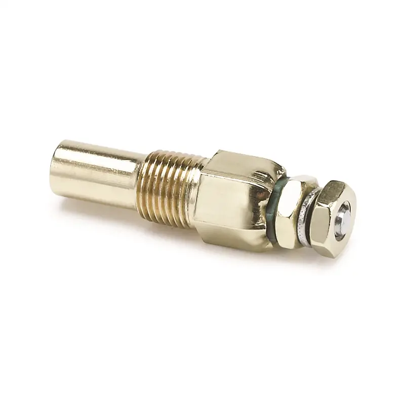 Autometer Replacement Temperature Sensor – 1/8" Nptf Male Thread, Short-Sweep Electric (2253) 1