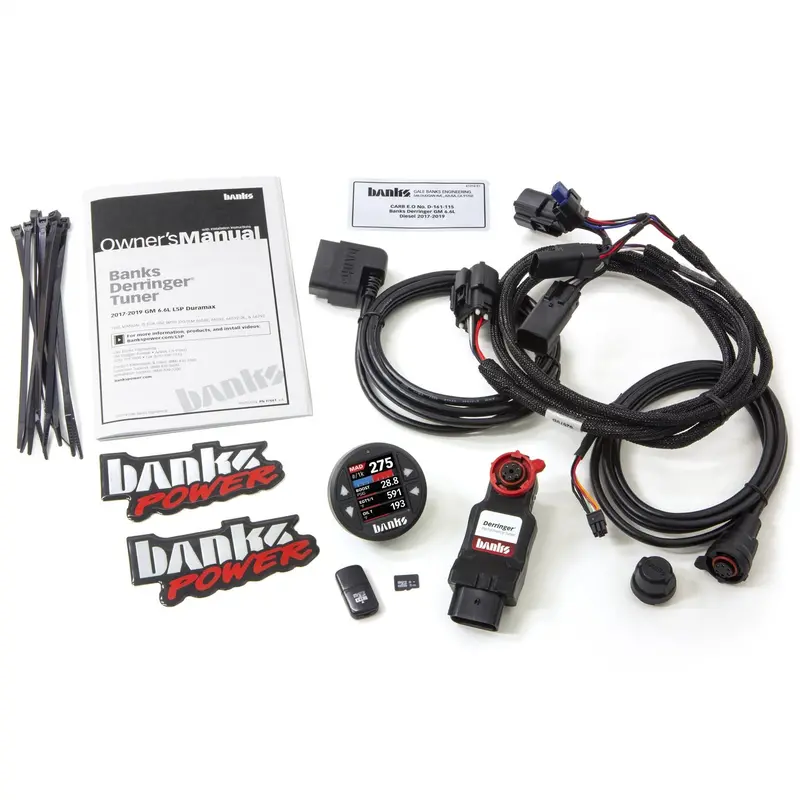Banks Power Derringer Gen 2 Tuner With Idash 1.8 Datamonster – For 2017–2019 Gm 6.6L L5P Duramax 1