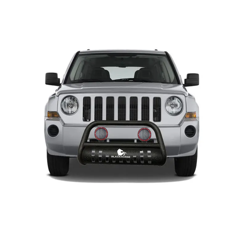 Black Horse Off Road Textured Black Steel Bumper – Model Cbt-B901Sp-Plfr 1