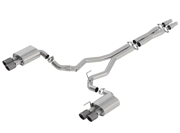 Borla 140746Cfba Atak Cat-Back Exhaust System – Aggressive Tone, Oem-Compatible Design 1