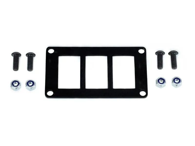 Cali Raised Led Cr2379 Rocker Switch Panel Kit For 2016–2021 Toyota Tacoma (3-Switch) 1