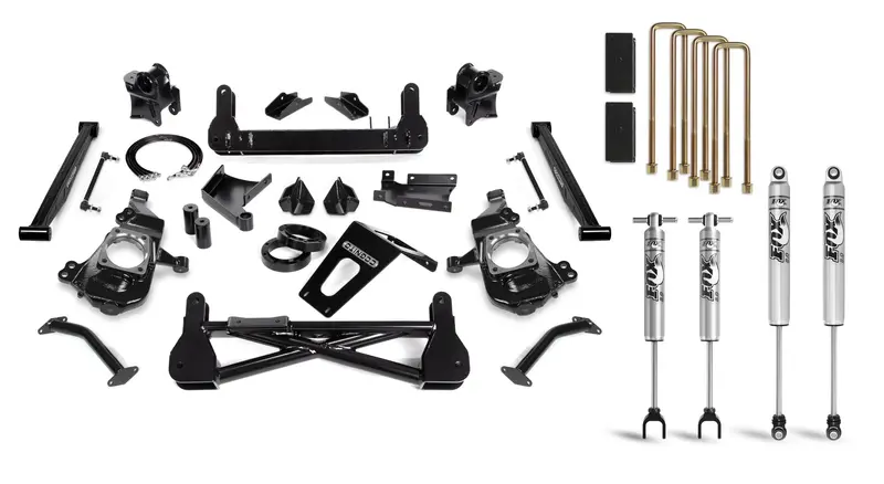 Cognito 7-Inch Standard Lift Kit With Fox Psmt 2.0 Shocks – Part #110-P1032 For 2020–2022 Chevy Silverado/Sierra 2500/3500 (2Wd/4Wd) 1