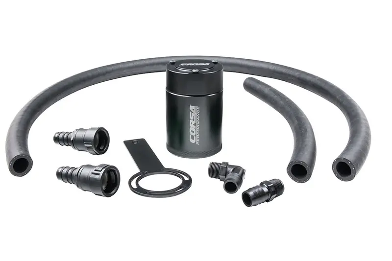 Corsa Performance Cc0002 Aluminum Oil Catch Can – 3 Oz With Mounting Bracket 1
