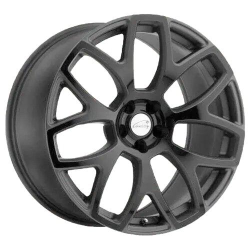 Coventry Forged Wheel – 21X9 Inch, Gloss Black, 5X4.25 Inch Bolt Circle, 35Mm Offset 1
