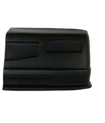 Dominator Race Products Ss Nose Panel – Black Left-Side Stainless Steel Front End Cover 1