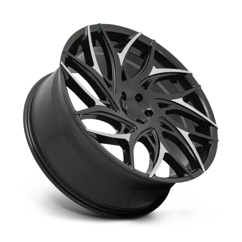Dub Forged Alloy Wheel – 22X9", 5X5.0 Bolt Pattern, Gloss Black Machined Face (S259229075+35) 1