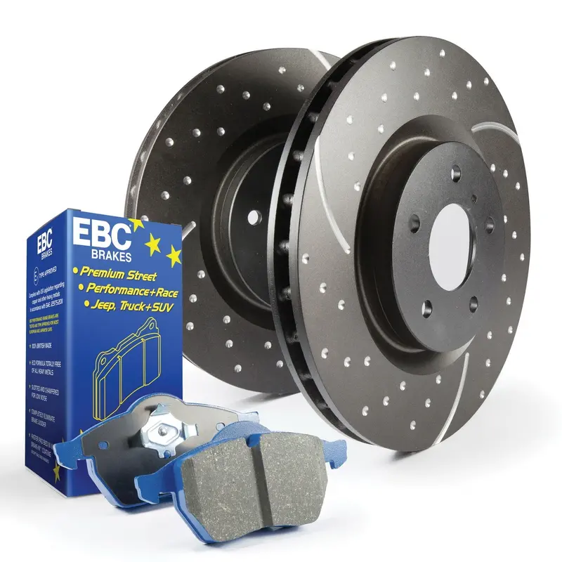 Ebc Bluestuff Performance Brake Kit – S6 Series With Gd Rotors For Enhanced Heat Dissipation 1