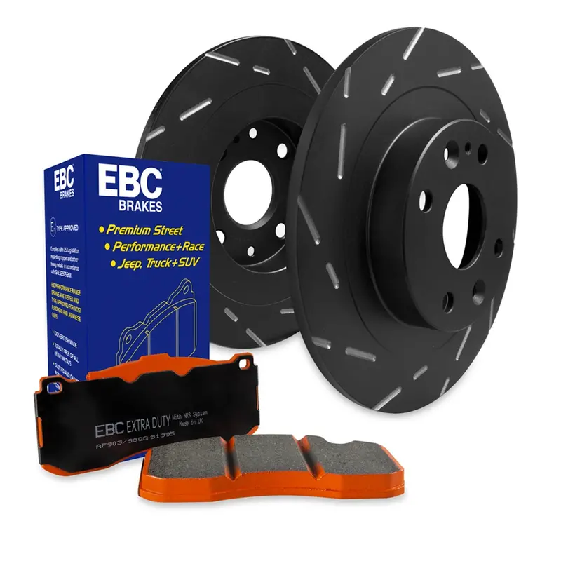 Ebc S15Kf1062 Brake Kit – Extra-Duty Pads & Usr Slotted Rotors 1