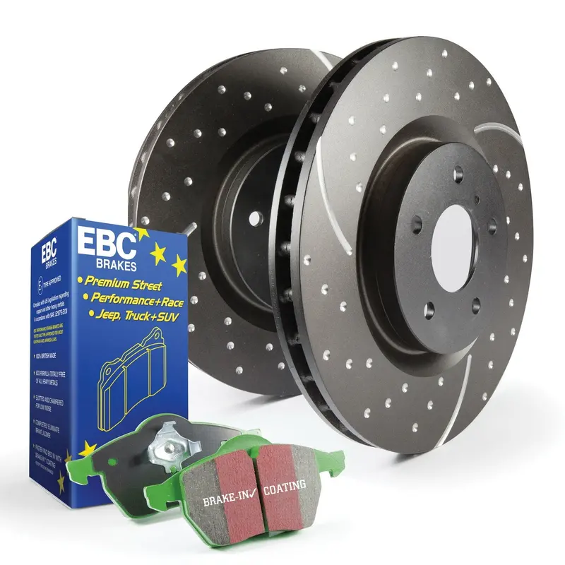 Ebc S3Kf1233 Greenstuff 6000 Brake Pad & Gd Rotor Kit – Truck And Suv Applications 1