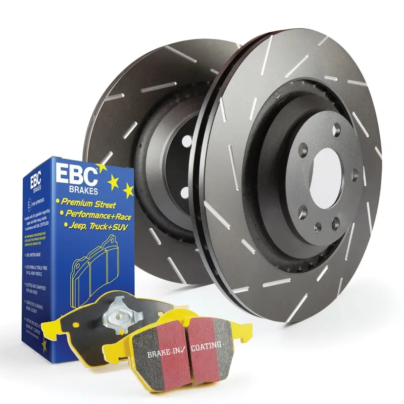 Ebc S9Kf1248 Yellowstuff Brake Pad And Usr Drilled Rotor Kit 1