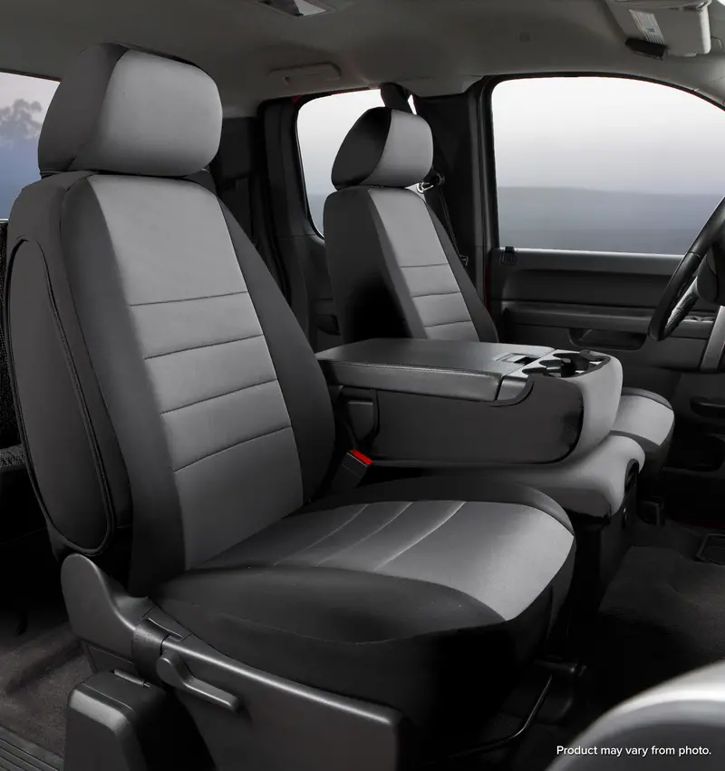 Fia Np99-16 Gray Neo™ Neoprene Custom-Fit Seat Covers For Trucks 1