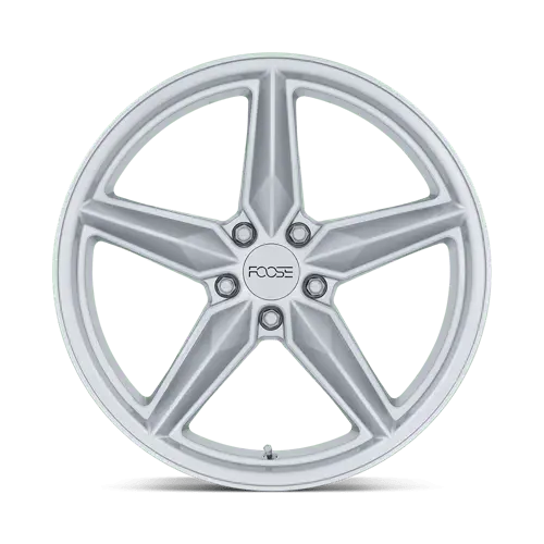Foose Gloss Silver Machined 20X11 Wheel – 5X115Mm, +20Mm Offset 1