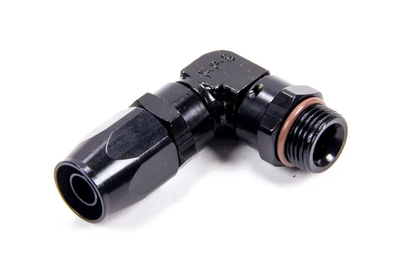 Fragola Black 90° #8 To 3/4-16 Male Orb Hose Fitting 1