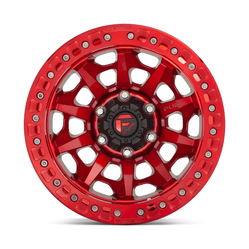 Fuel D11317905645 D113 Forged Alloy Wheel – 17X9", 5X150Mm Bolt Pattern, -15Mm Offset, Gloss Red 1