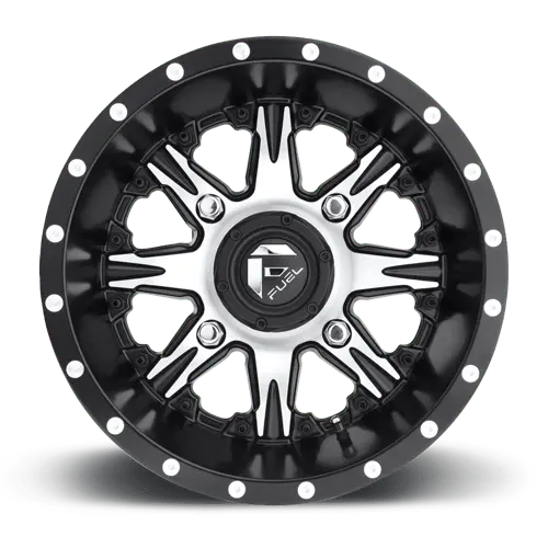 Fuel D5411470A444 D541 Atv/Utv Wheel — 14×7, 4×110 Bolt Pattern, Matte Black/Machined Face, +13Mm Offset 1