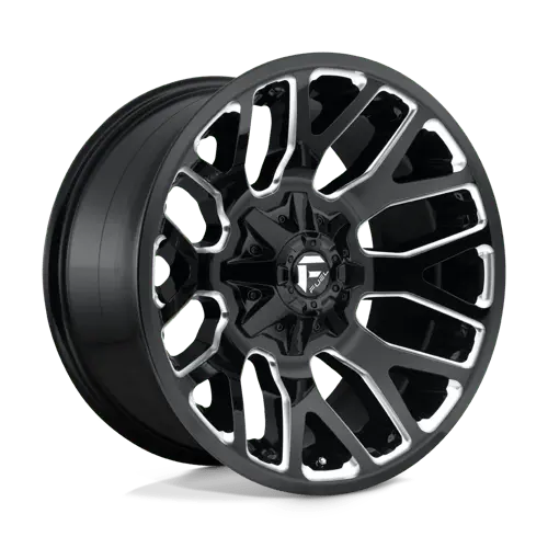 Fuel D623 Gloss Black Machined 20X10 Wheel – 6X135Mm Bolt Pattern, -18Mm Offset 1