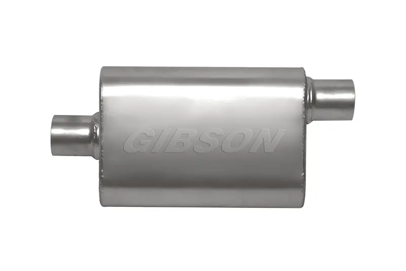 Gibson 55161S Superflow Stainless Steel Center/Offset Oval Muffler 1