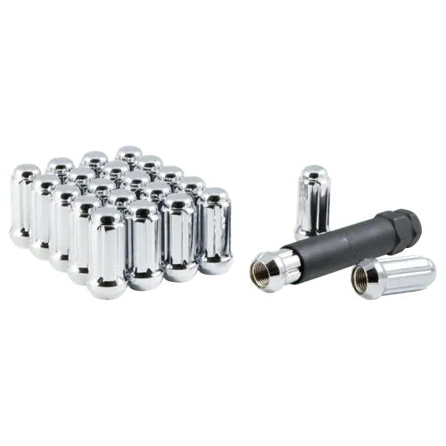 Gorilla Automotive 21188Xl Xl Acorn Lug Nut – 1/2" Thread, Chrome Finish, Bulk Pack 1