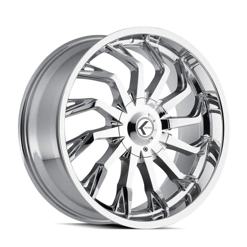 Kraze Chrome 26X10 Off-Road Wheel – 6-Lug 135/139.7Mm Bolt Pattern 1