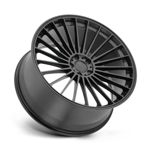 Mandrus Mnmtt 18×9.5 5×112 Et50 Matte Black Alloy Wheel 1
