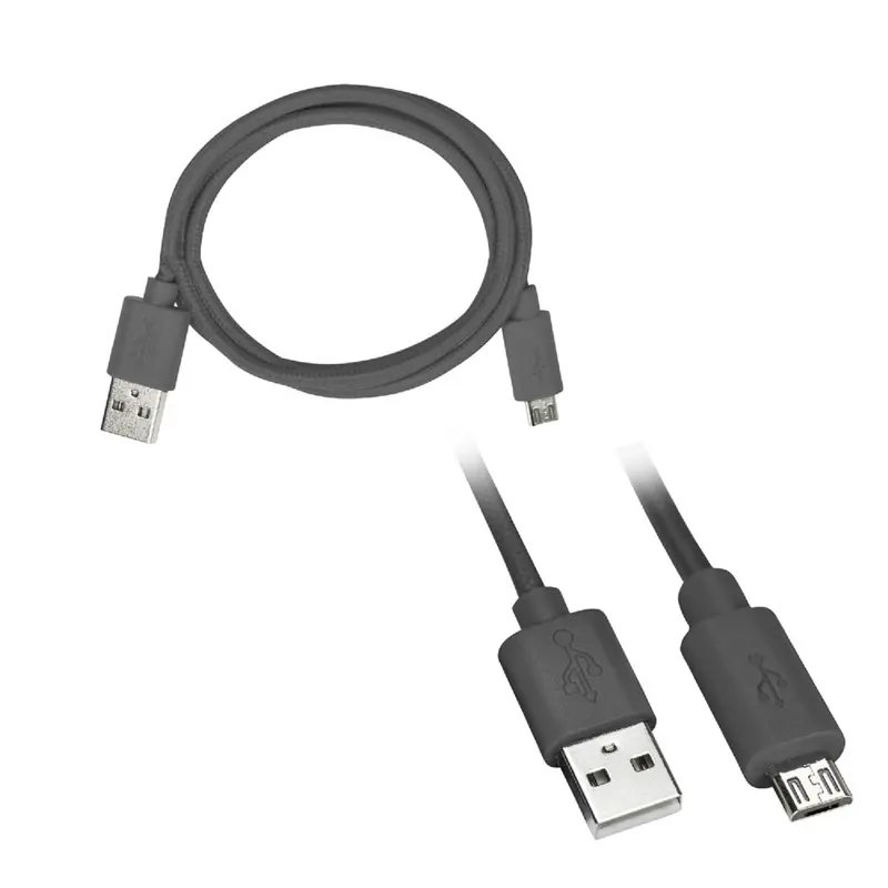 Metra Ax-Microb-Bk Replacement Micro-B Usb Cable – 3-Foot Black Braided Cord 1