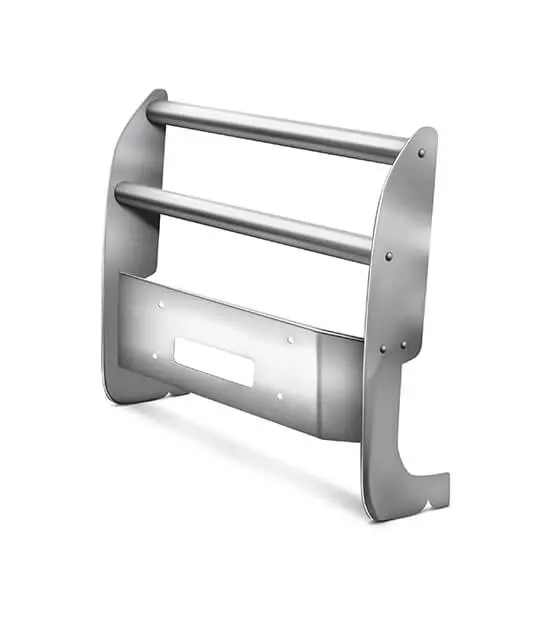 Mile Marker Chrome Grille Guard With Winch Mount – Fits 2014–2018 Gmc Sierra 1500 (Excludes Denali) 1