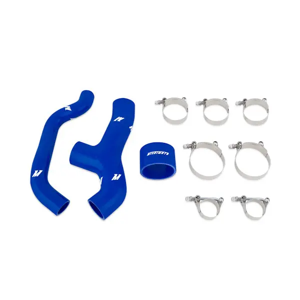 Mishimoto Blue Silicone Intercooler Hoses For 2006–2007 Subaru Wrx & 2004–2008 Forester Xt 1