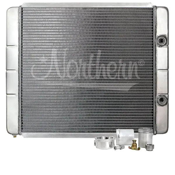 Northern Radiator 204102Bc All-Aluminum Custom Radiator Kit With Integrated High-Flow Oil Cooler 1