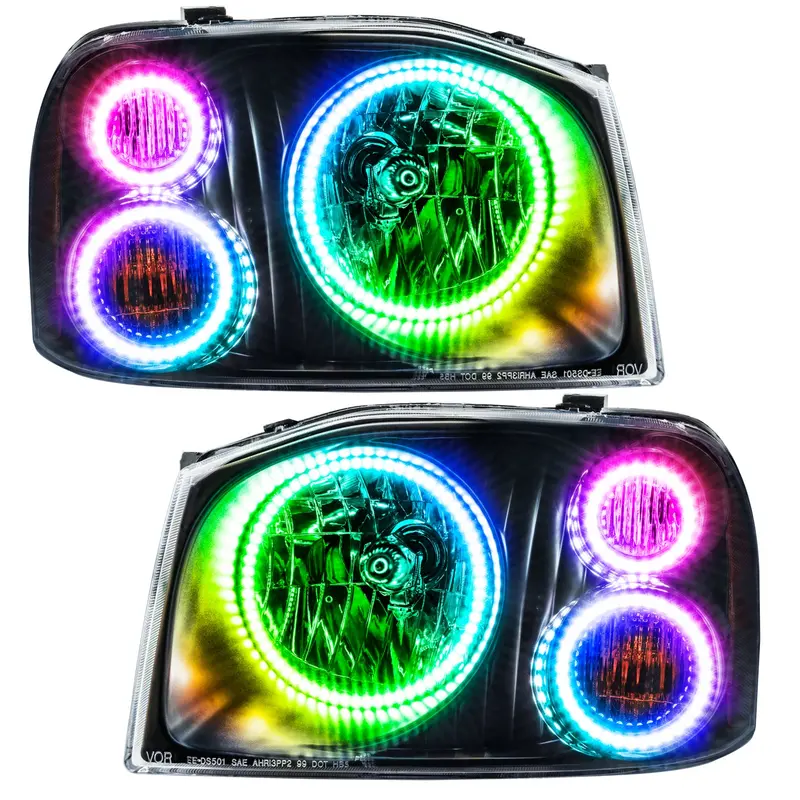 Oracle Lighting 8905-504 Triple Halo Colorshift Led Headlights With Pre-Assembled Smd Design 1